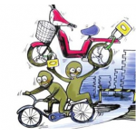 北京延慶公安分局舉行被盜電動自行車電瓶發(fā)放儀式